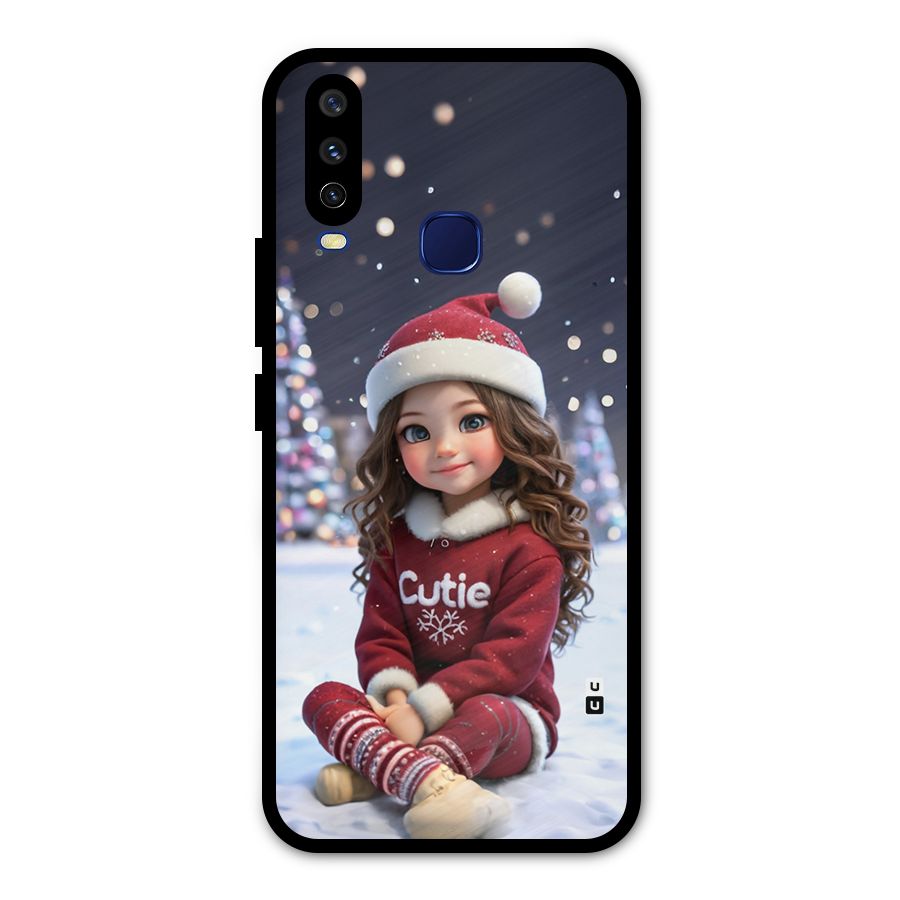 Girl In Snow Metal Back Case for Vivo V17