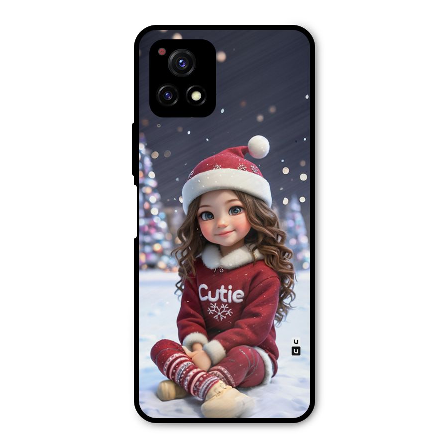 Girl In Snow Metal Back Case for Vivo Y72 5G