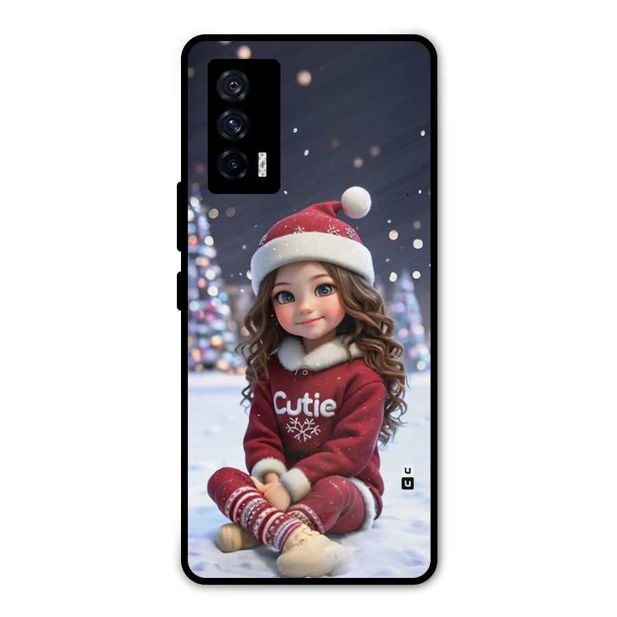 Girl In Snow Metal Back Case for iQOO 7 5G
