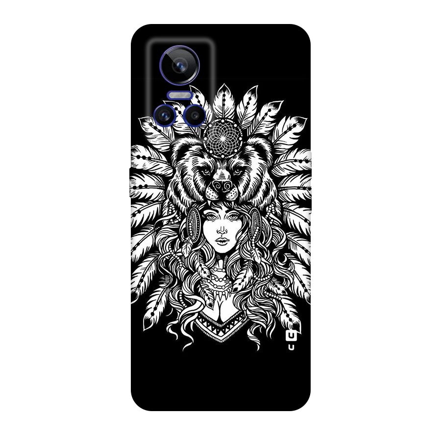 Girl Pattern Art Original Polycarbonate Back Case for Realme GT Neo 3