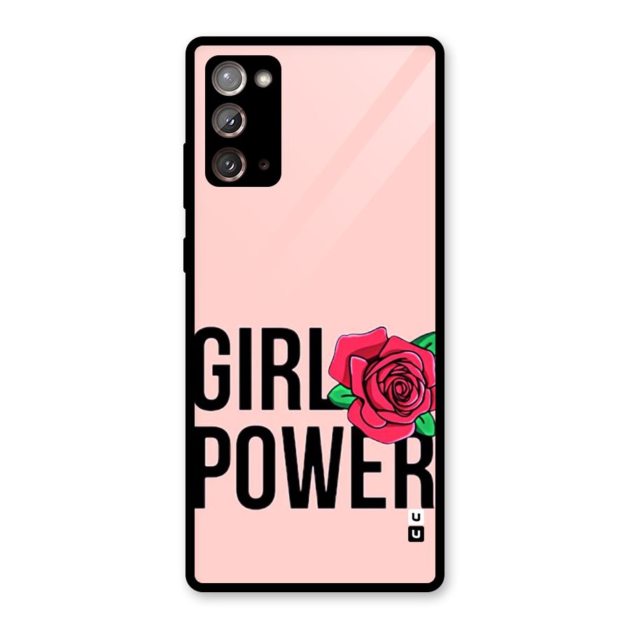 Girl Power Glass Back Case for Galaxy Note 20