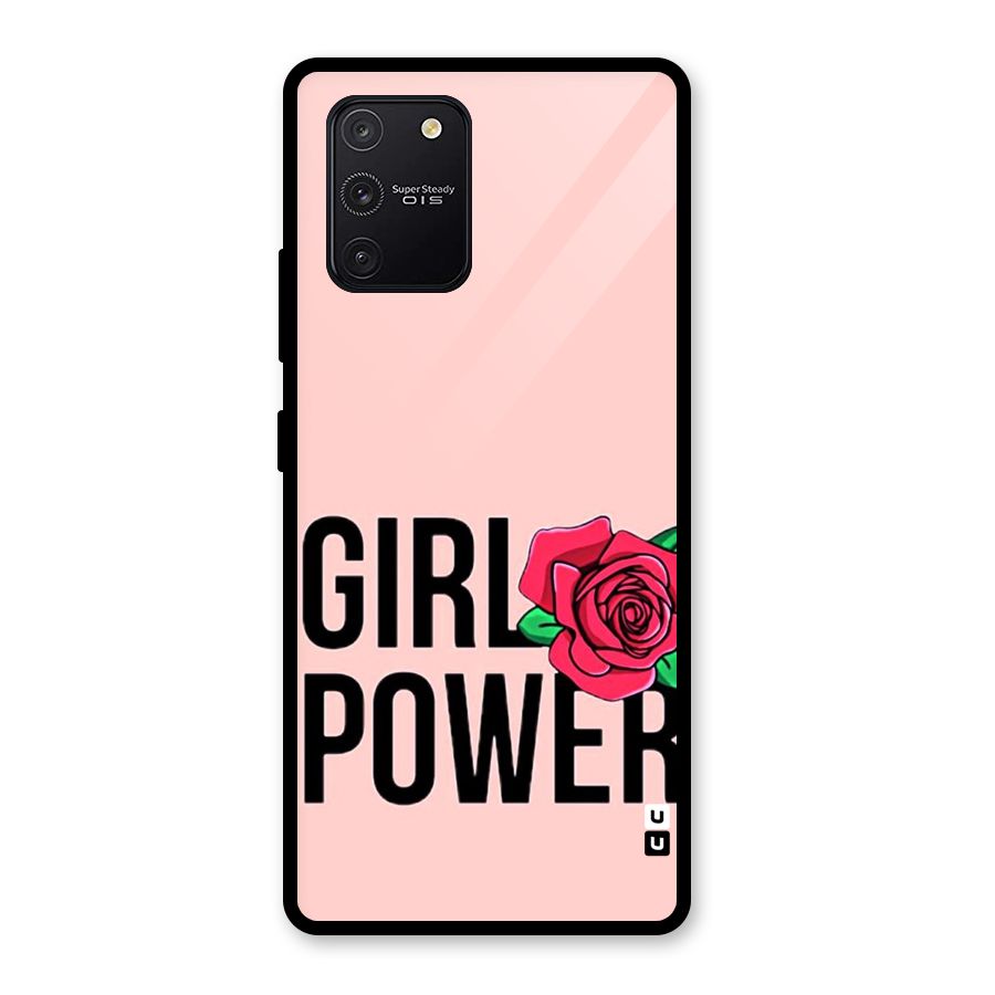Girl Power Glass Back Case for Galaxy S10 Lite