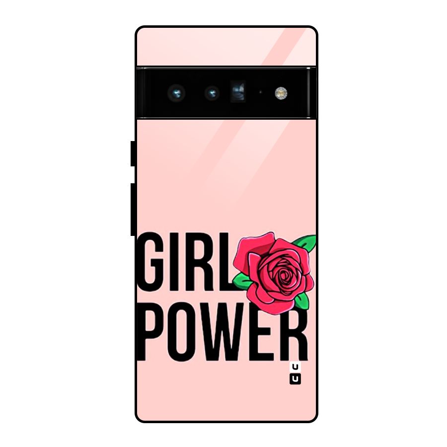 Girl Power Glass Back Case for Google Pixel 6 Pro