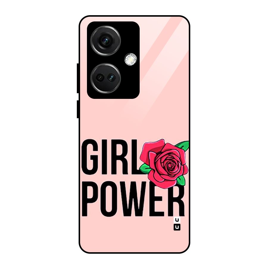 Girl Power Glass Back Case for OnePlus Nord CE 3 5G