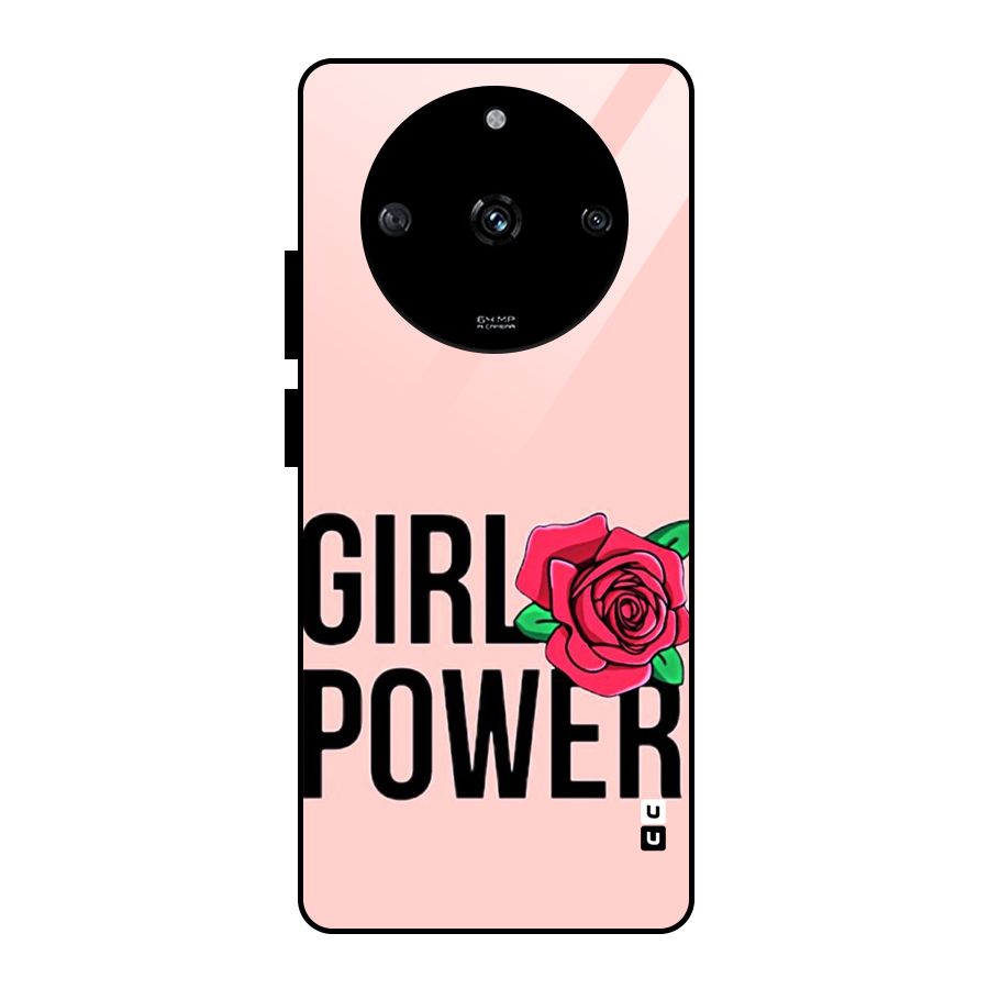 Girl Power Glass Back Case for Realme Narzo 60 5G