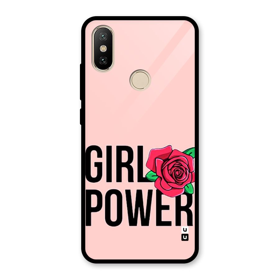 Girl Power Glass Back Case for Redmi A2