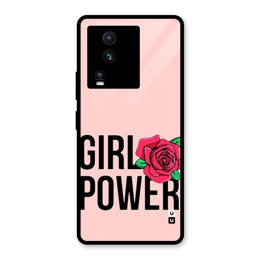Girl Power Glass Back Case for Vivo iQOO Neo 7 Pro