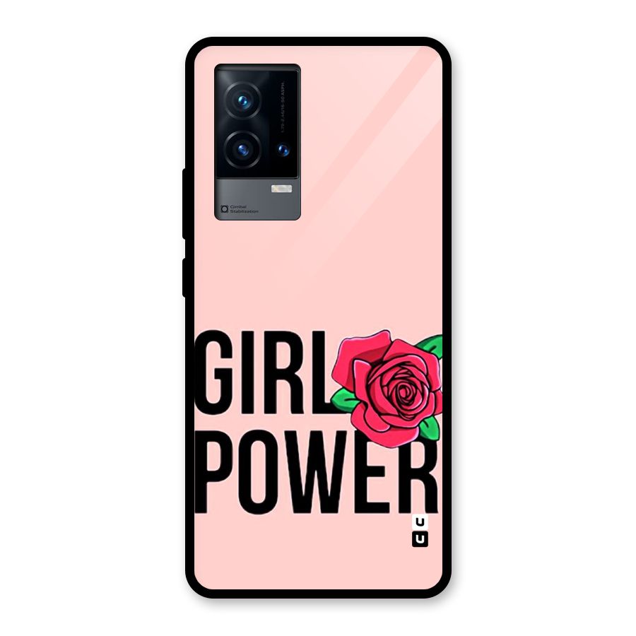 Girl Power Glass Back Case for iQOO 9 5G