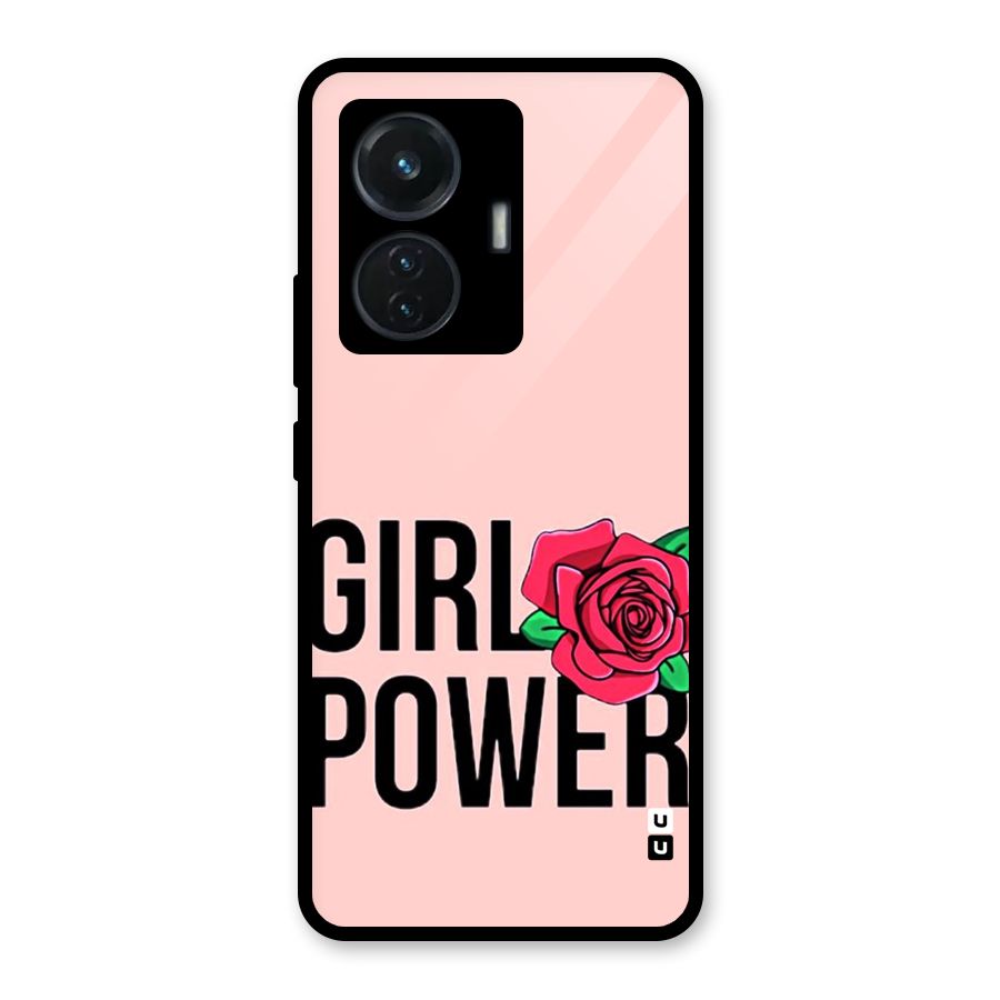 Girl Power Glass Back Case for iQOO Z6 44W