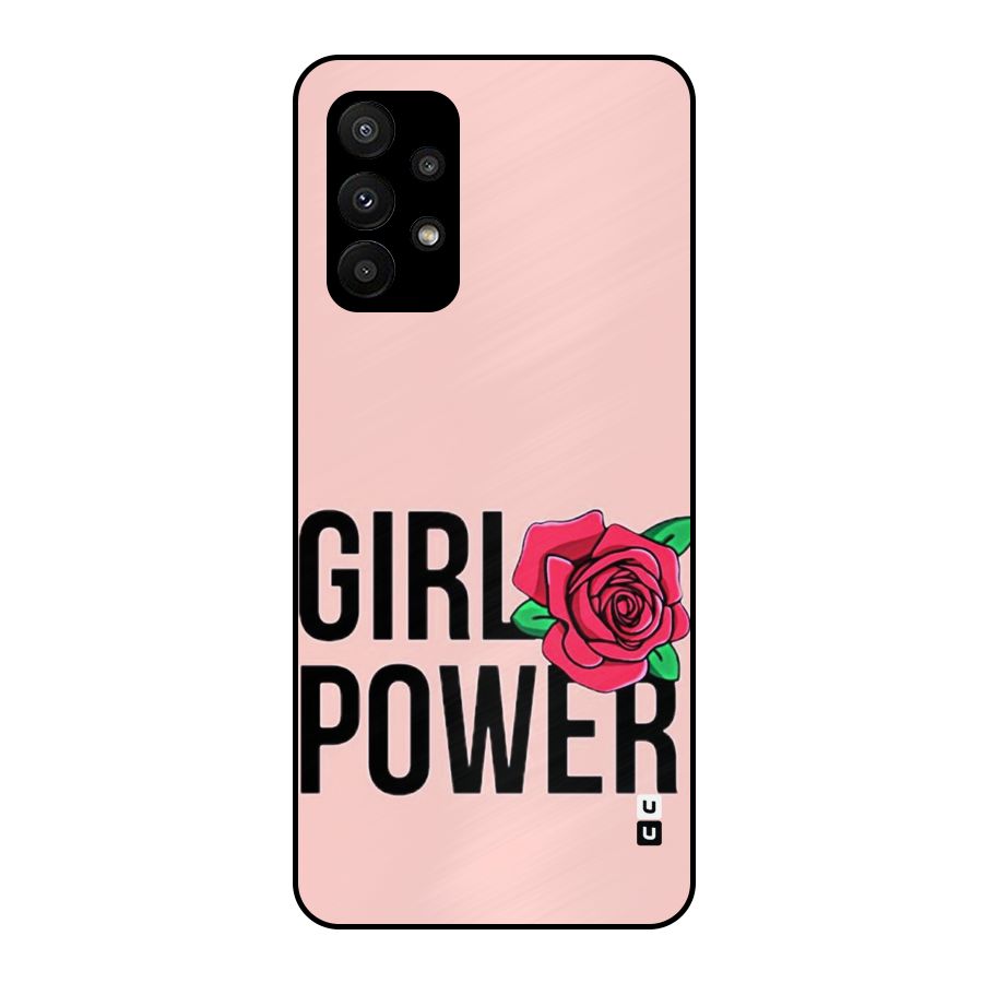 Girl Power Metal Back Case for Galaxy A23
