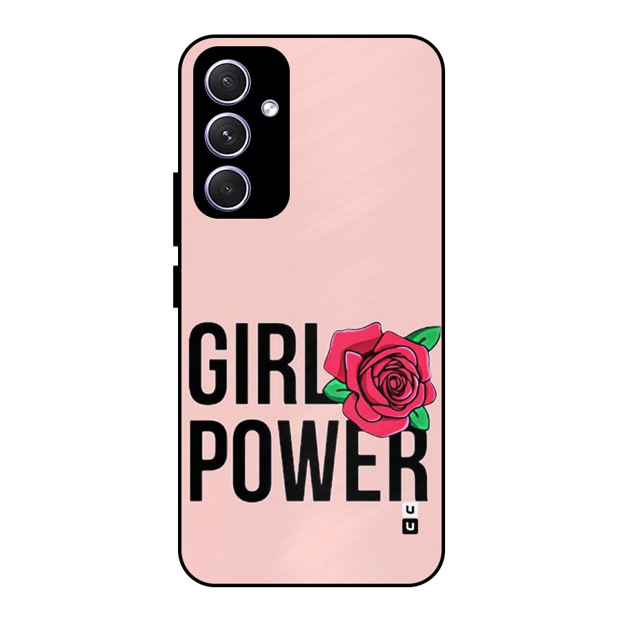 Girl Power Metal Back Case for Galaxy A54