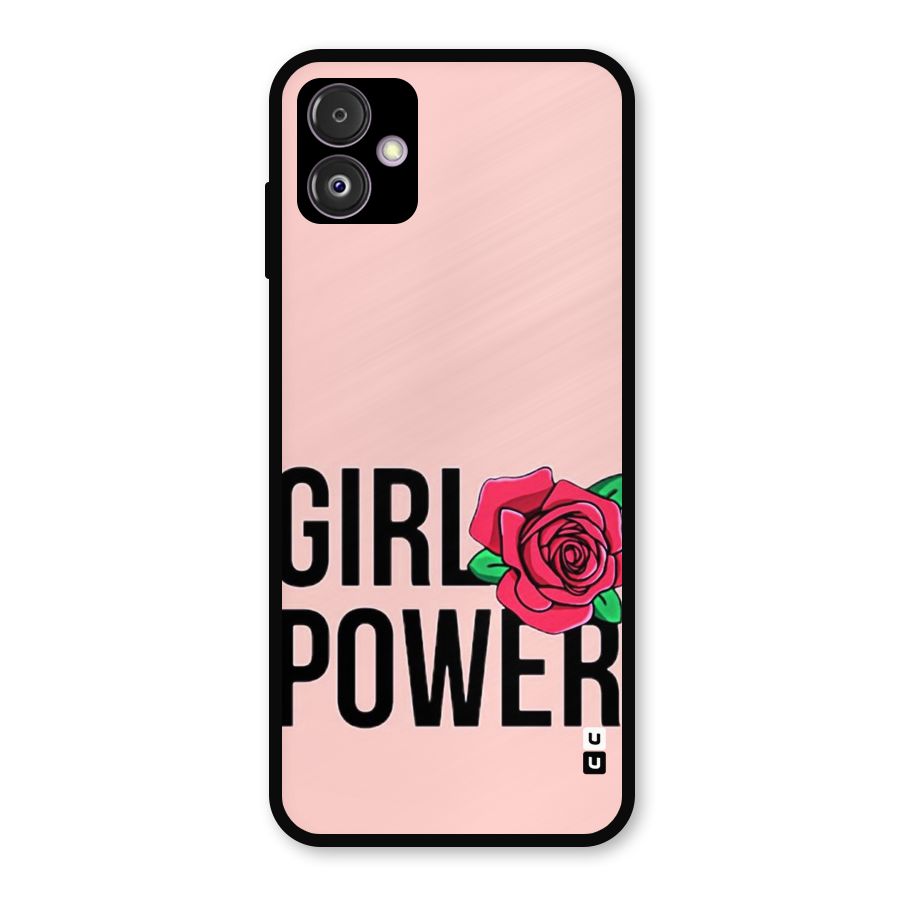 Girl Power Metal Back Case for Galaxy F14