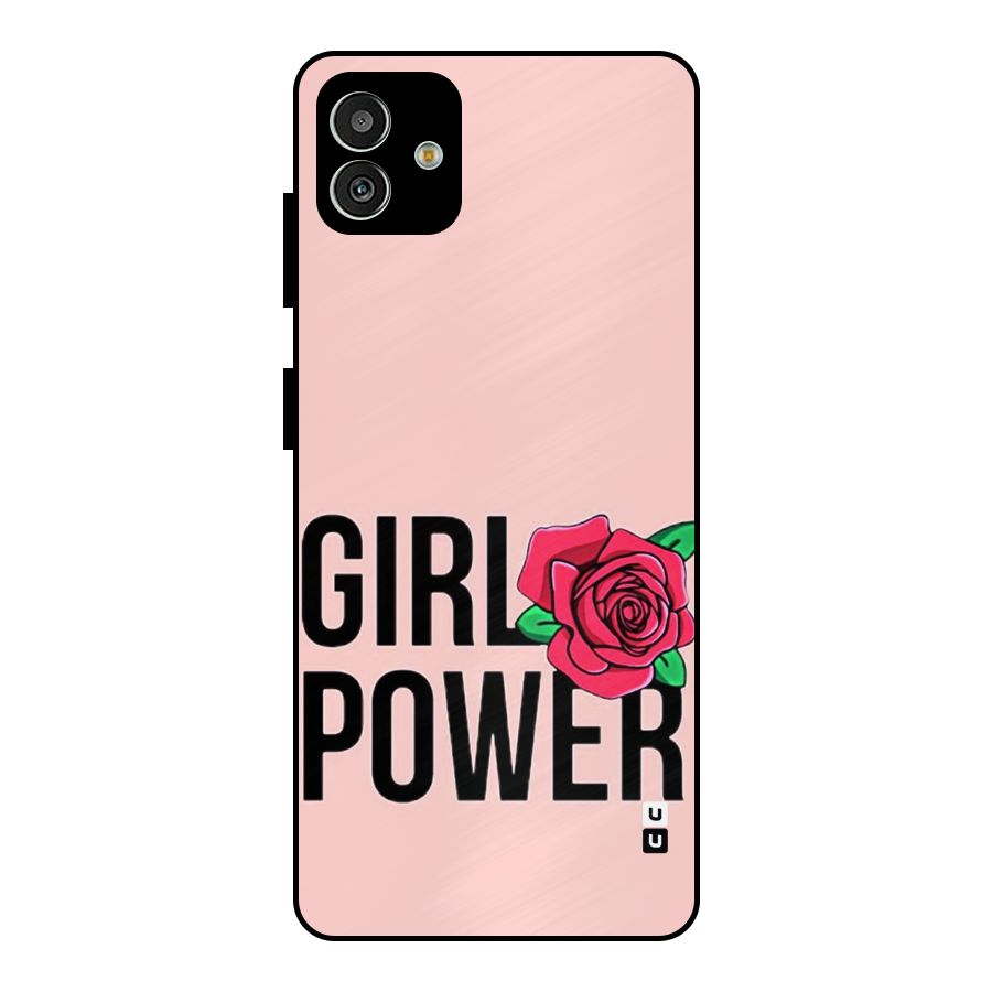 Girl Power Metal Back Case for Galaxy M13 5G