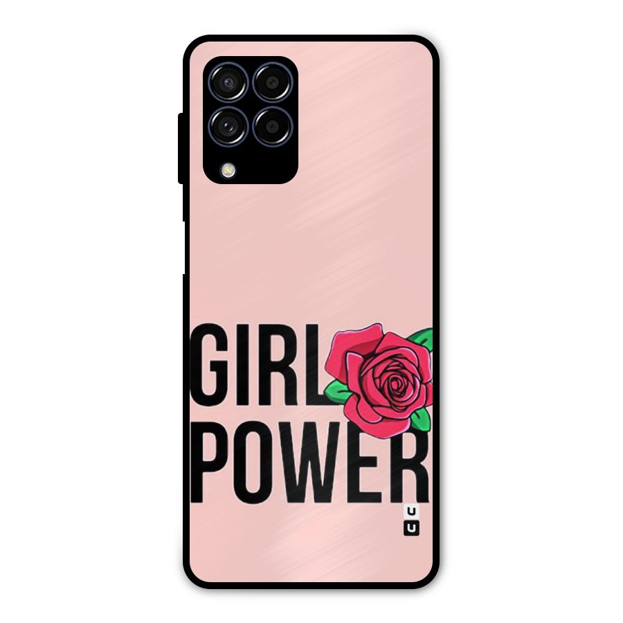 Girl Power Metal Back Case for Galaxy M53 5G