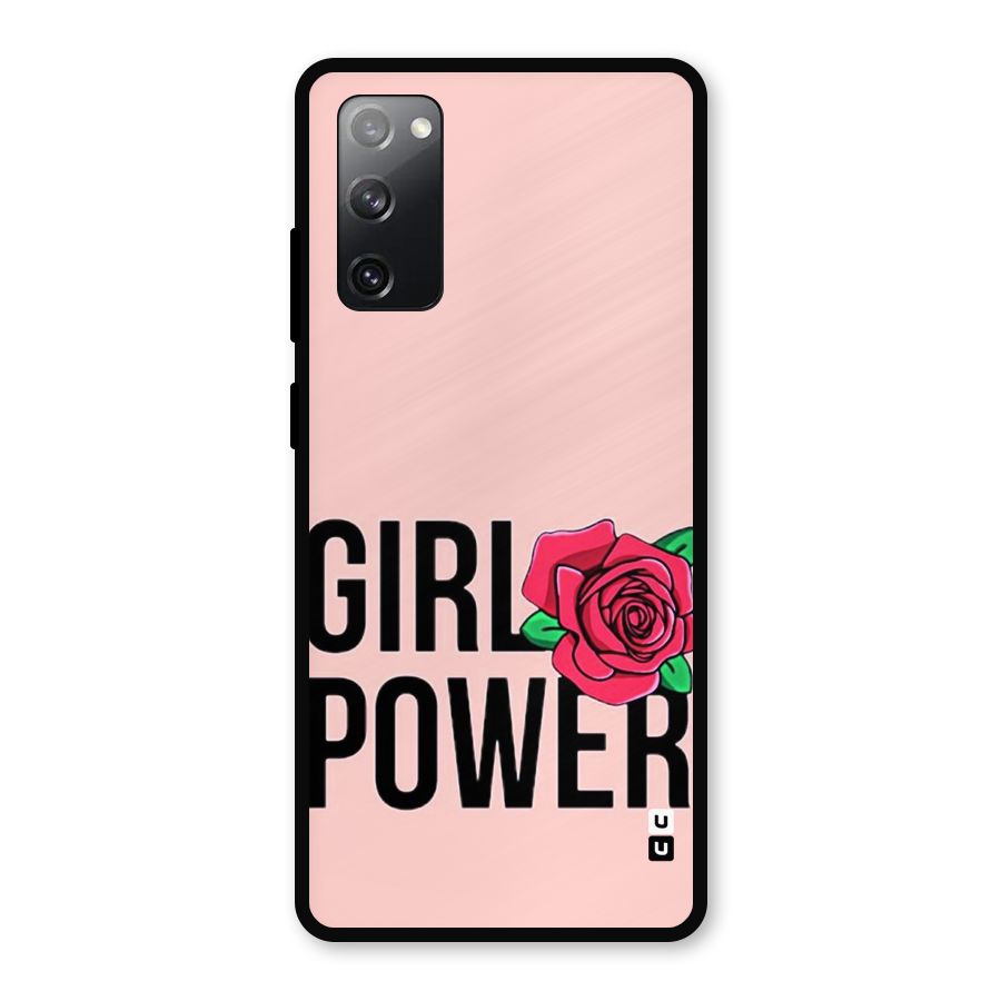 Girl Power Metal Back Case for Galaxy S20 FE