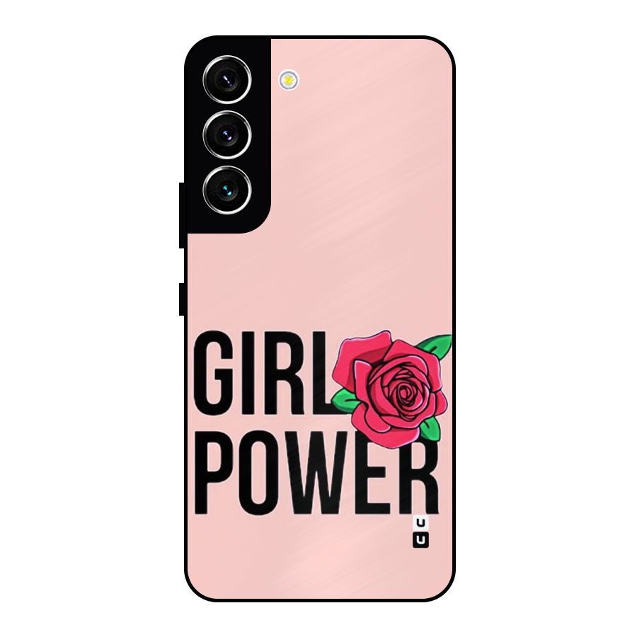 Girl Power Metal Back Case for Galaxy S22 5G