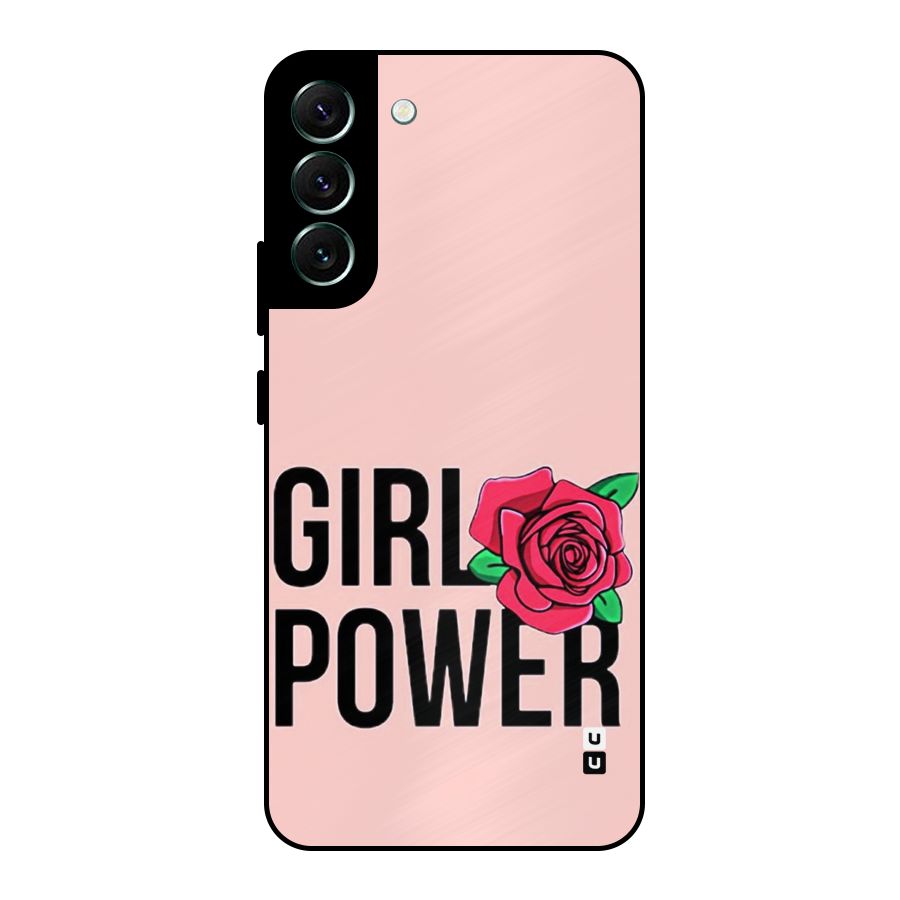 Girl Power Metal Back Case for Galaxy S22 Plus 5G