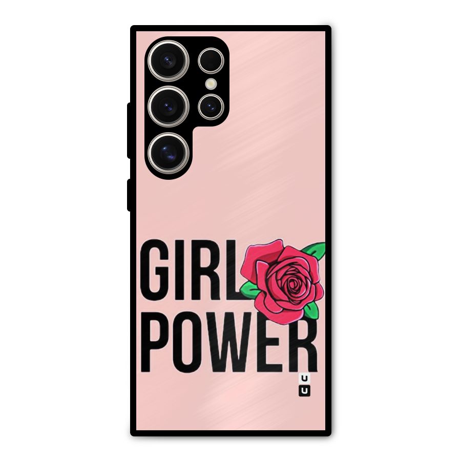 Girl Power Metal Back Case for Galaxy S24 Ultra