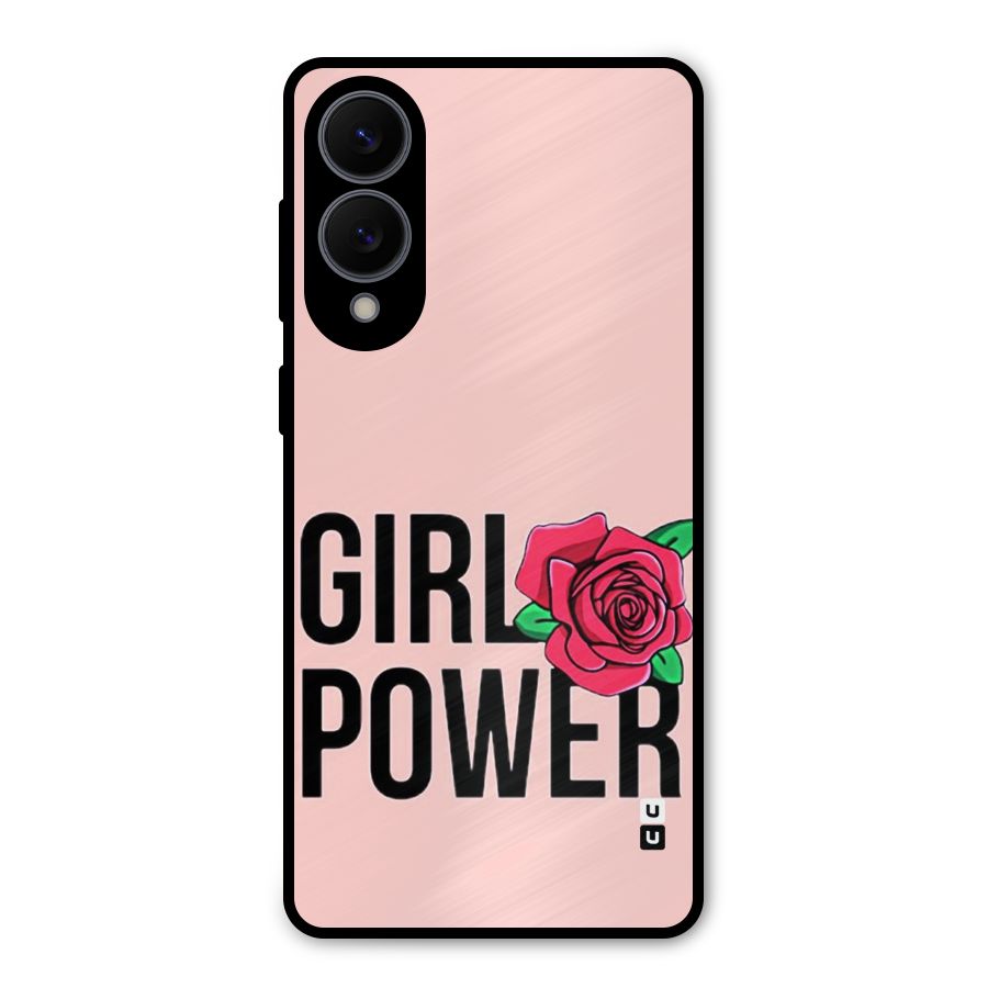 Girl Power Metal Back Case for Galaxy S25 Edge
