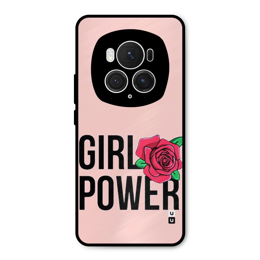 Girl Power Metal Back Case for Honor Magic6 Pro