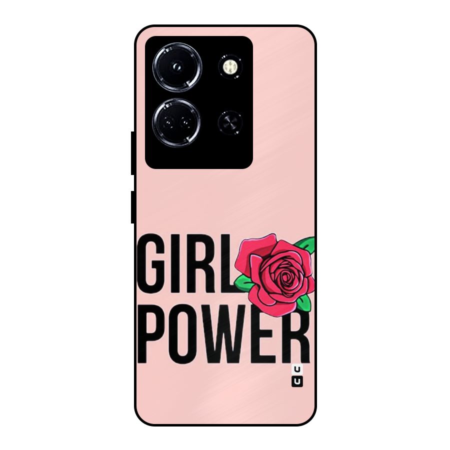 Girl Power Metal Back Case for Infinix Note 30 5G