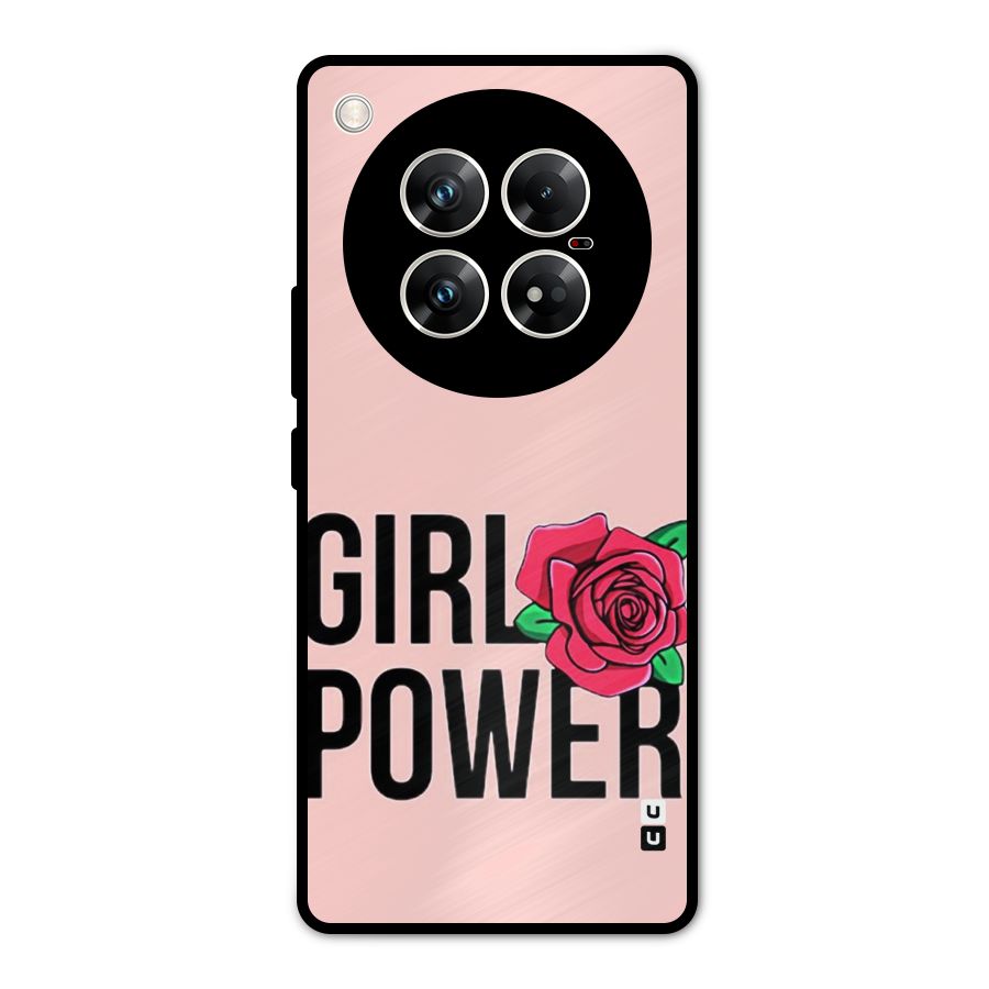 Girl Power Metal Back Case for Infinix Zero 40 5G