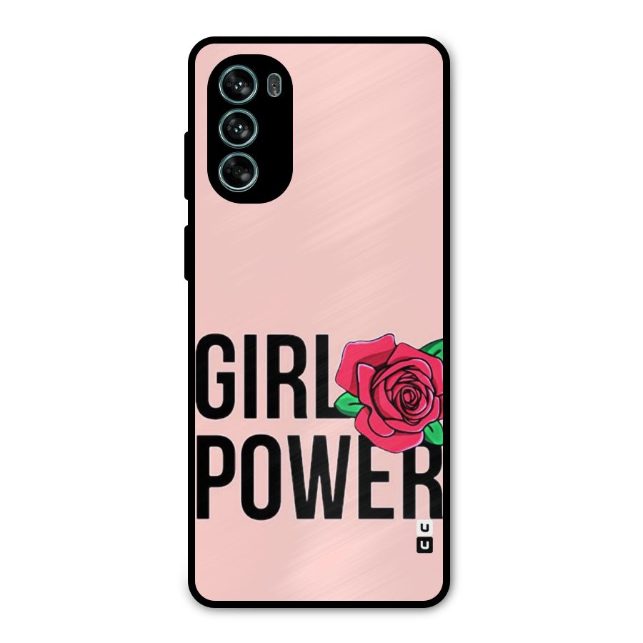 Girl Power Metal Back Case for Moto G62