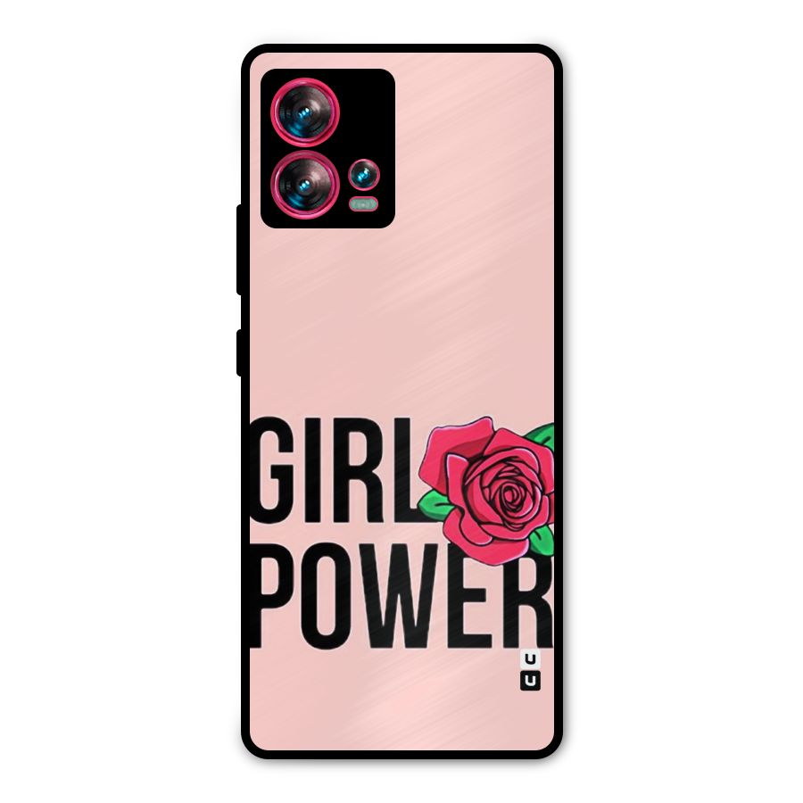 Girl Power Metal Back Case for Motorola Edge 30 Fusion