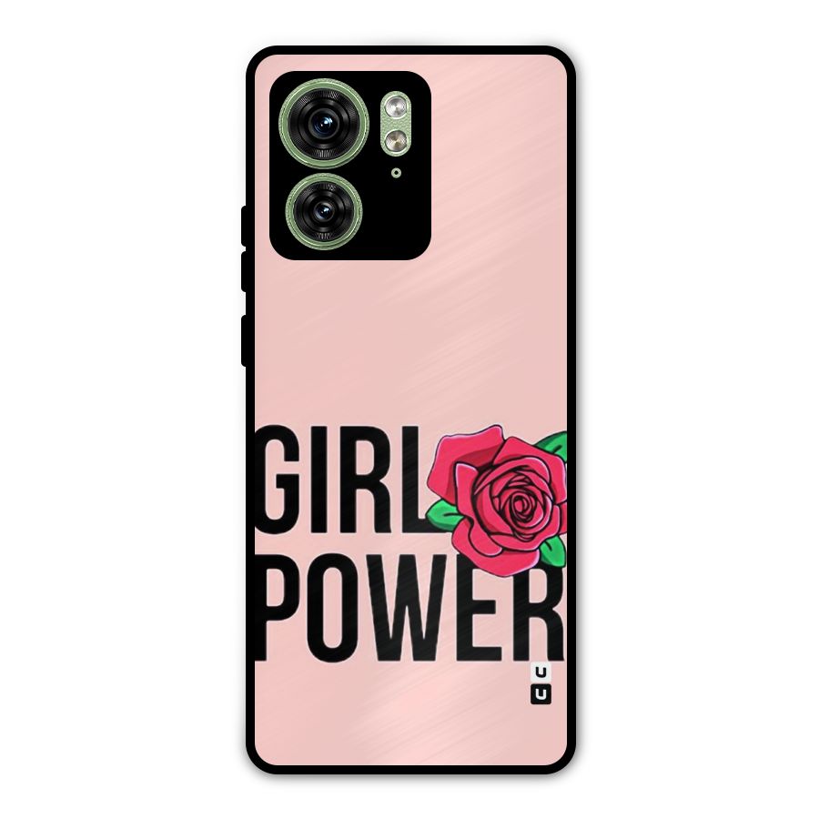 Girl Power Metal Back Case for Motorola Edge 40 5G