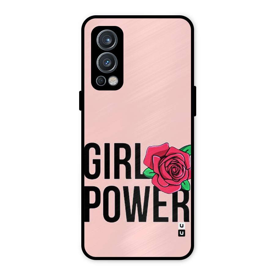 Girl Power Metal Back Case for OnePlus Nord 2 5G