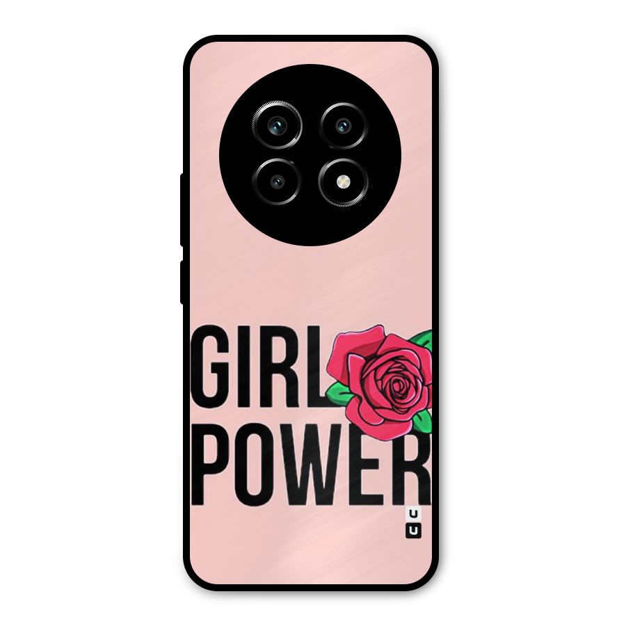 Girl Power Metal Back Case for Realme 13 Pro