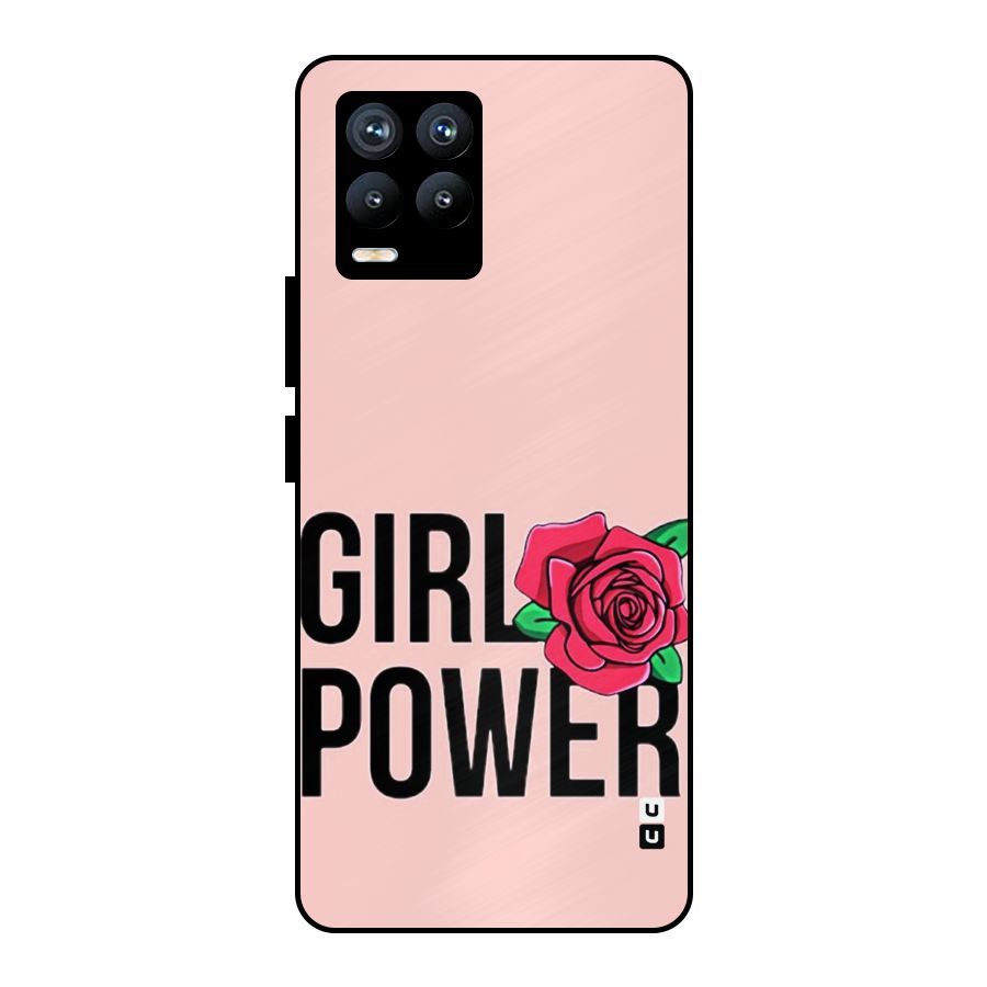 Girl Power Metal Back Case for Realme 8 Pro