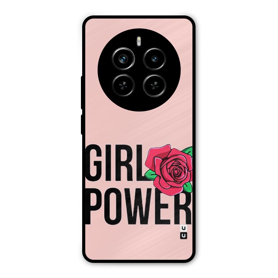 Girl Power Metal Back Case for Realme P1 Pro