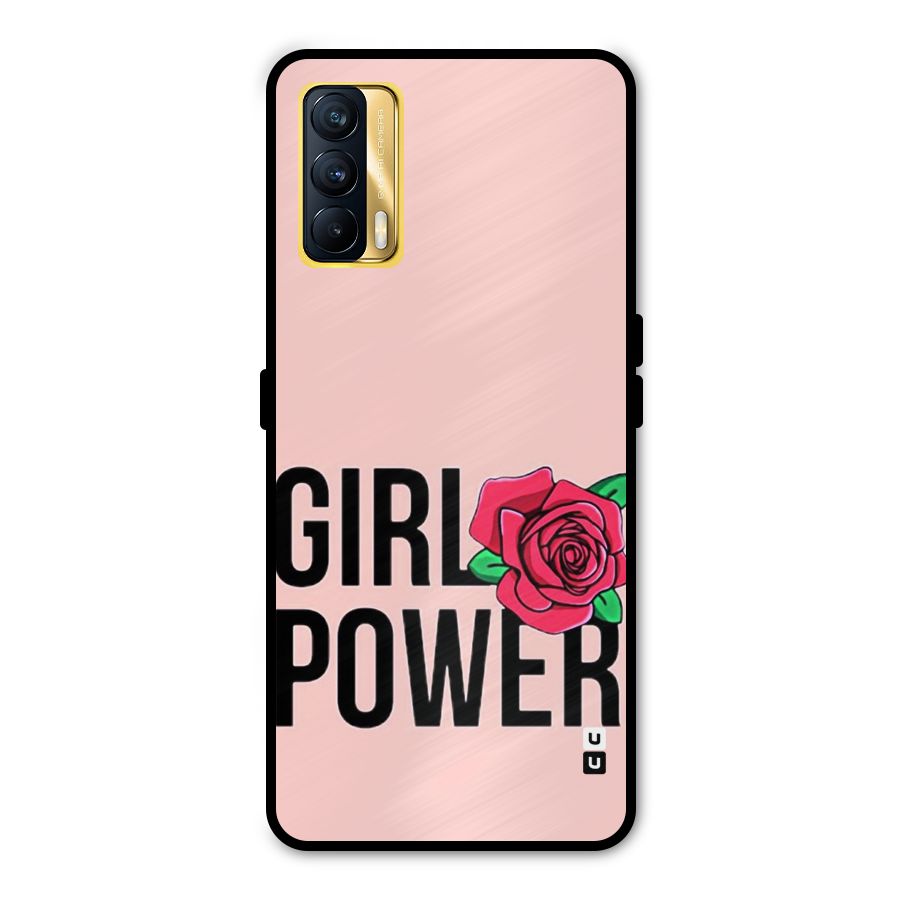 Girl Power Metal Back Case for Realme X7