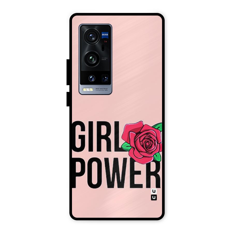 Girl Power Metal Back Case for Vivo X60 Pro Plus