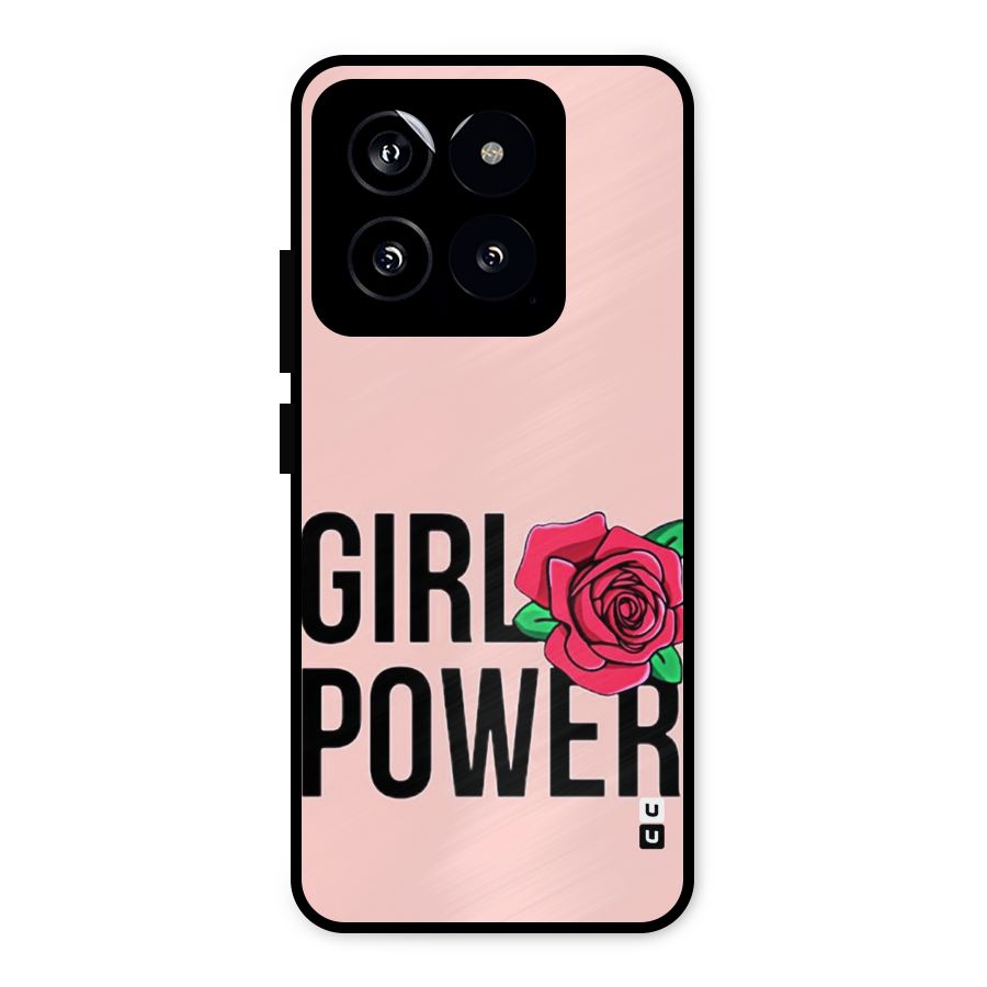 Girl Power Metal Back Case for Xiaomi 14