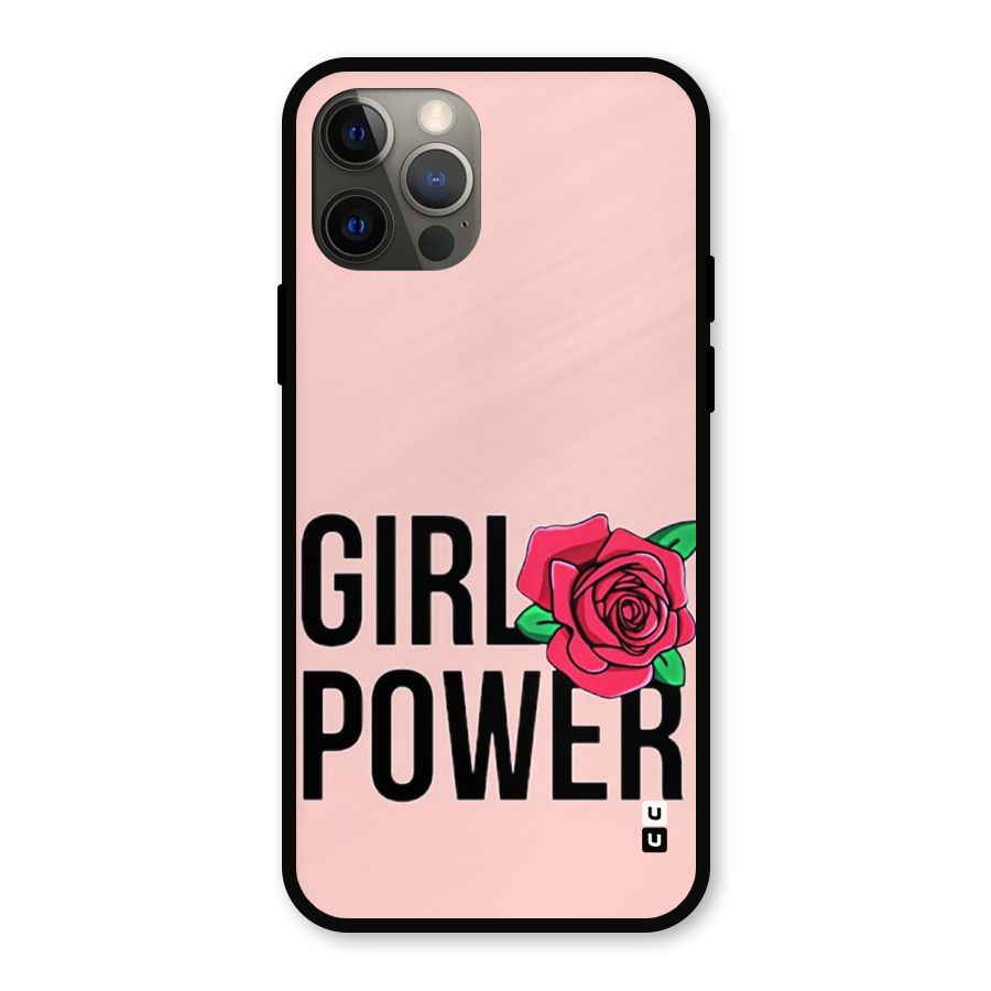 Girl Power Metal Back Case for iPhone 12 Pro