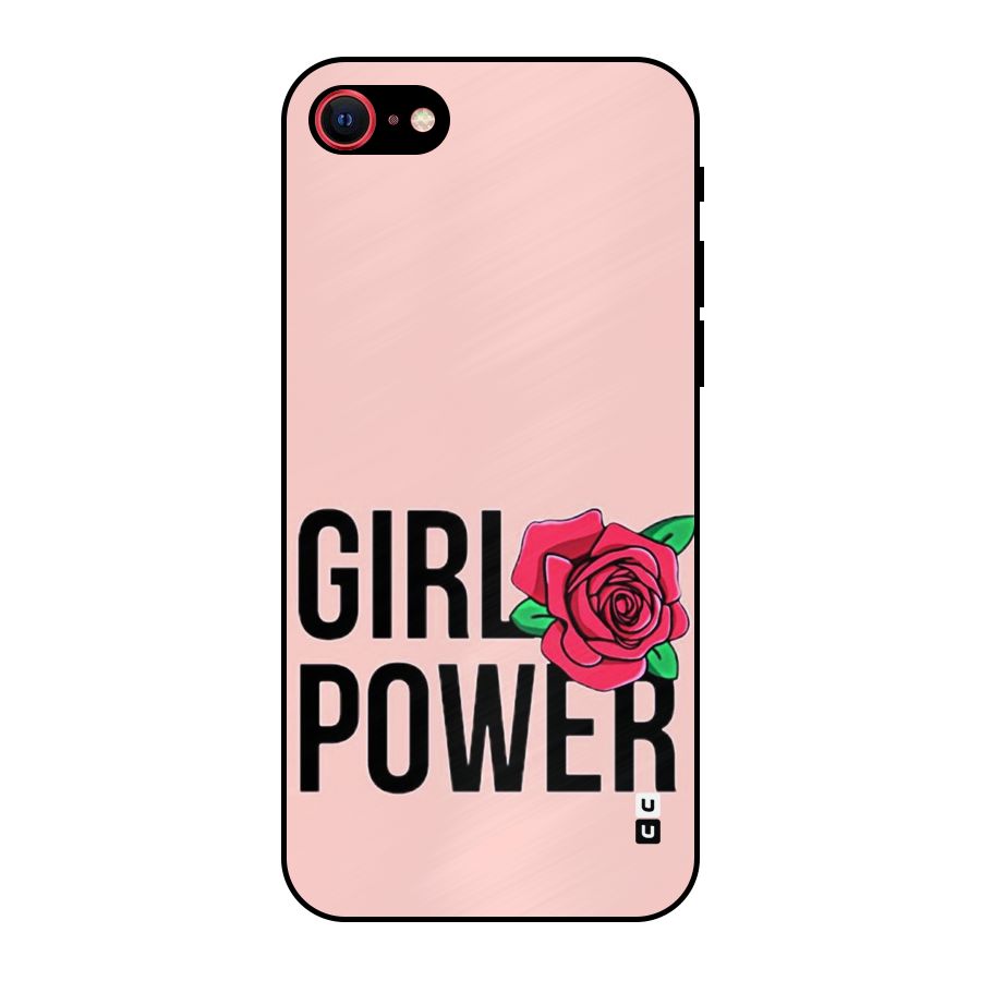Girl Power Metal Back Case for iPhone 7