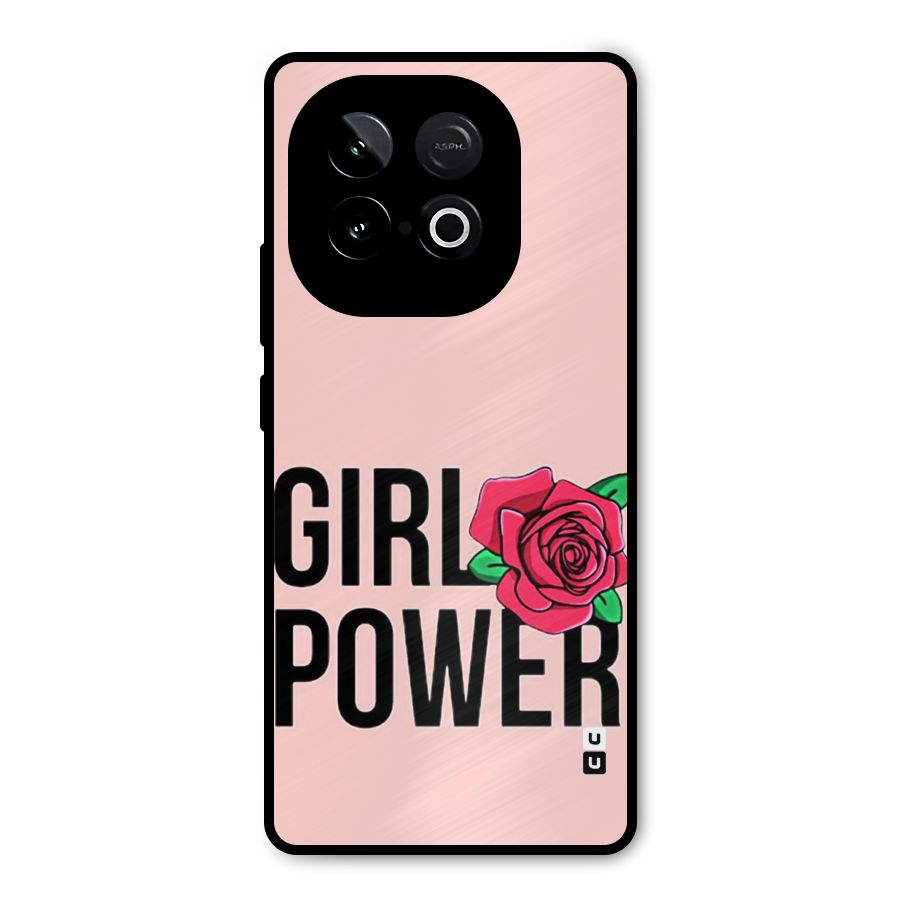 Girl Power Metal Back Case for iQOO Neo 10