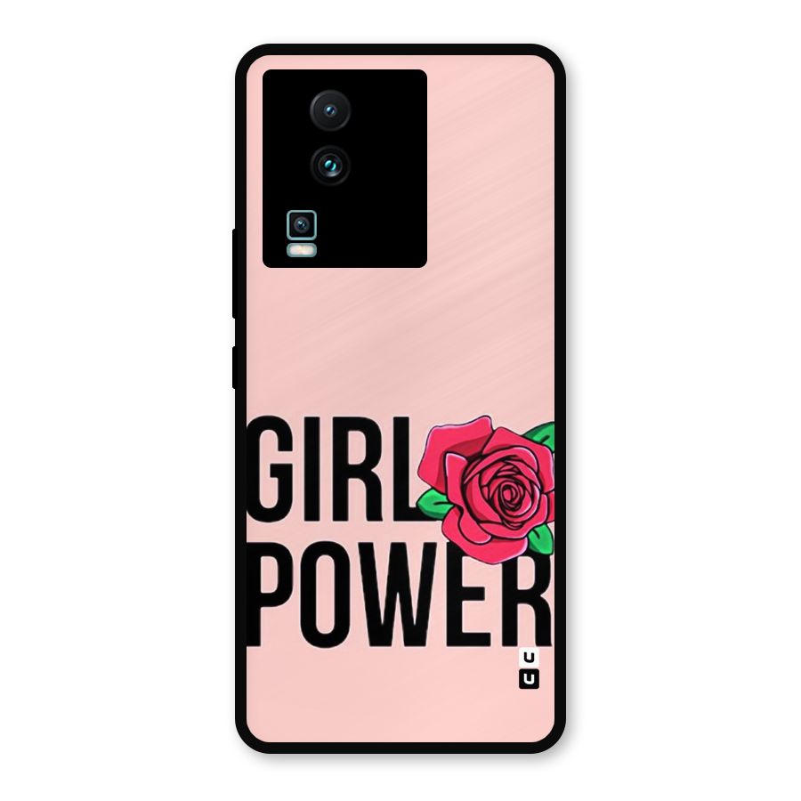 Girl Power Metal Back Case for iQOO Neo 7