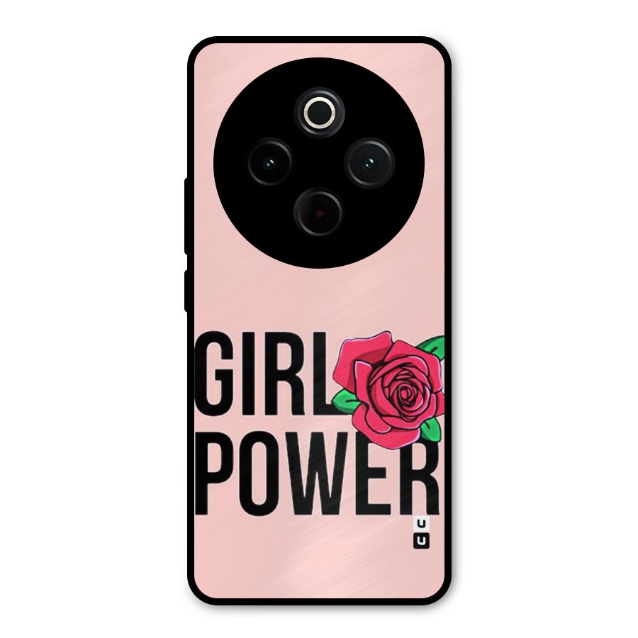 Girl Power Metal Back Case for iQOO Z10