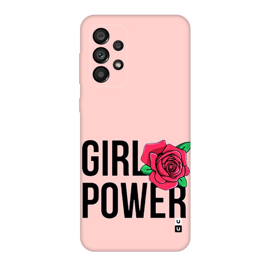 Girl Power Original Polycarbonate Back Case for Galaxy A73 5G