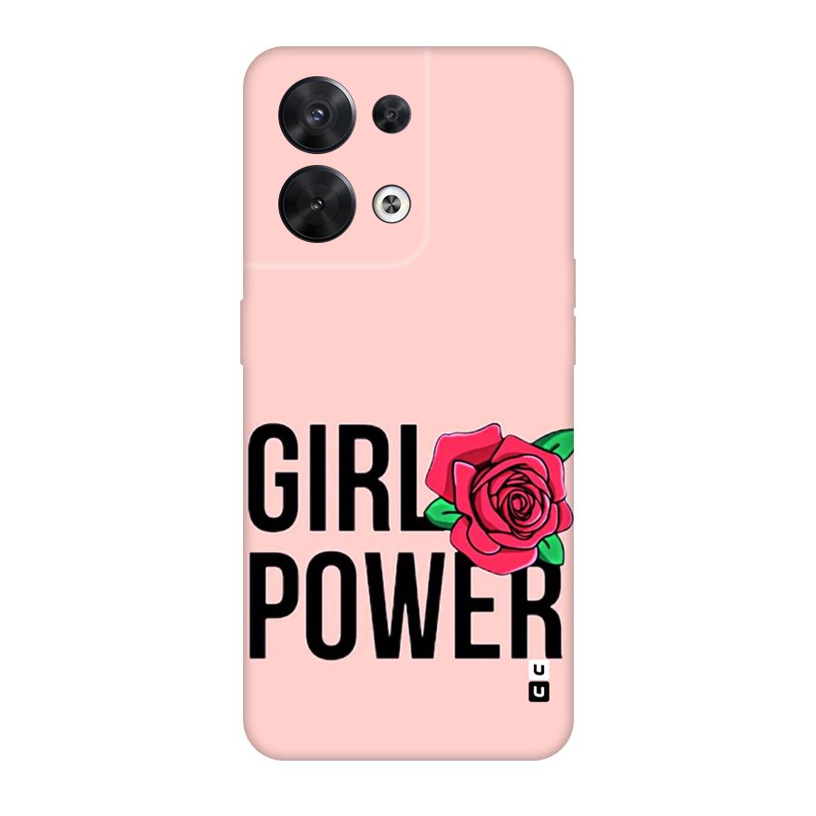 Girl Power Original Polycarbonate Back Case for Oppo Reno8 5G