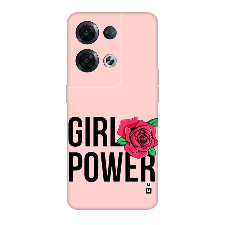 Girl Power Original Polycarbonate Back Case for Oppo Reno8 Pro 5G