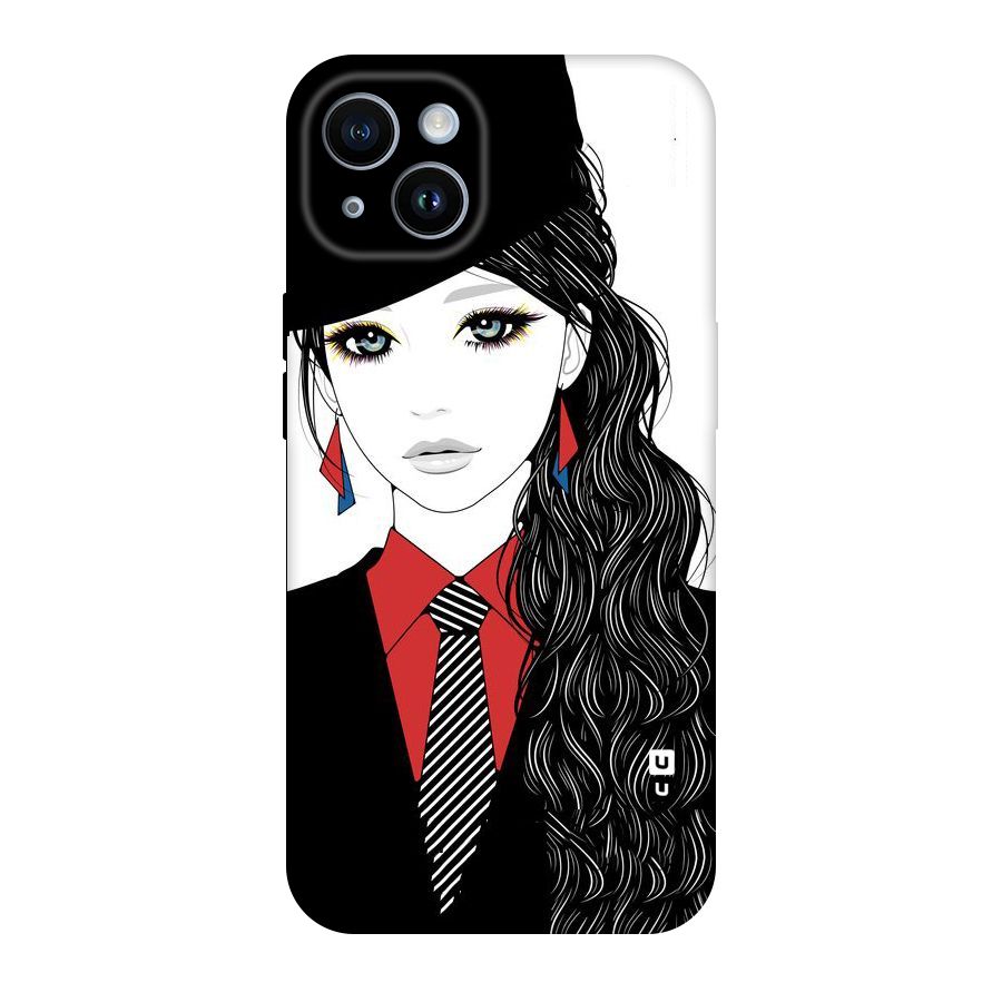 Girl Tie Original Polycarbonate Back Case for iPhone 14