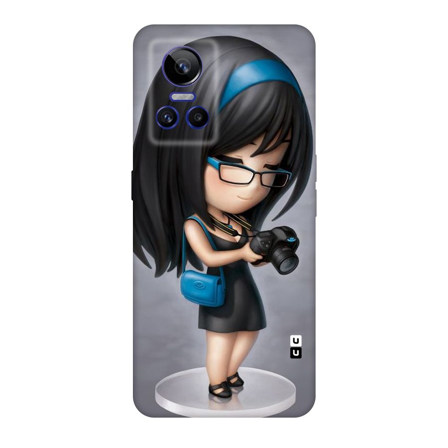 Girl With Camera Original Polycarbonate Back Case for Realme GT Neo 3