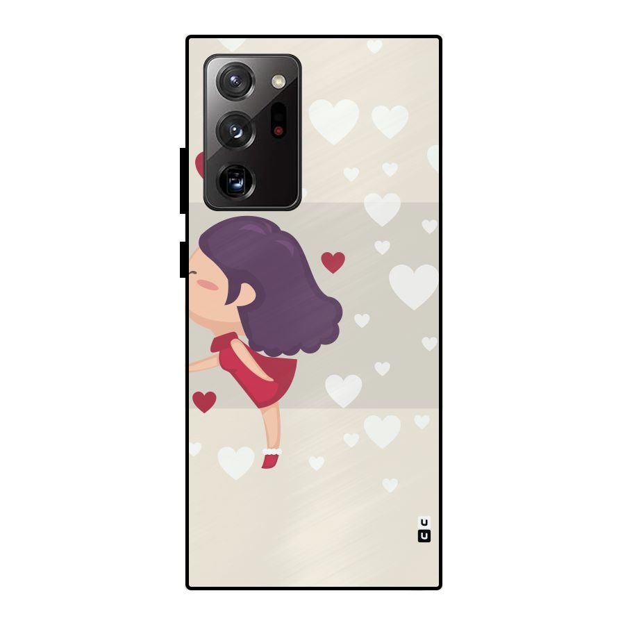 Girl in Love Metal Back Case for Galaxy Note 20 Ultra 5G