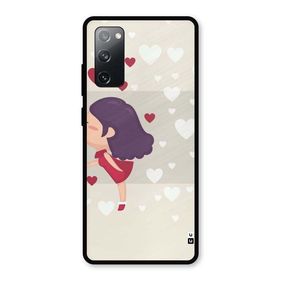 Girl in Love Metal Back Case for Galaxy S20 FE 5G