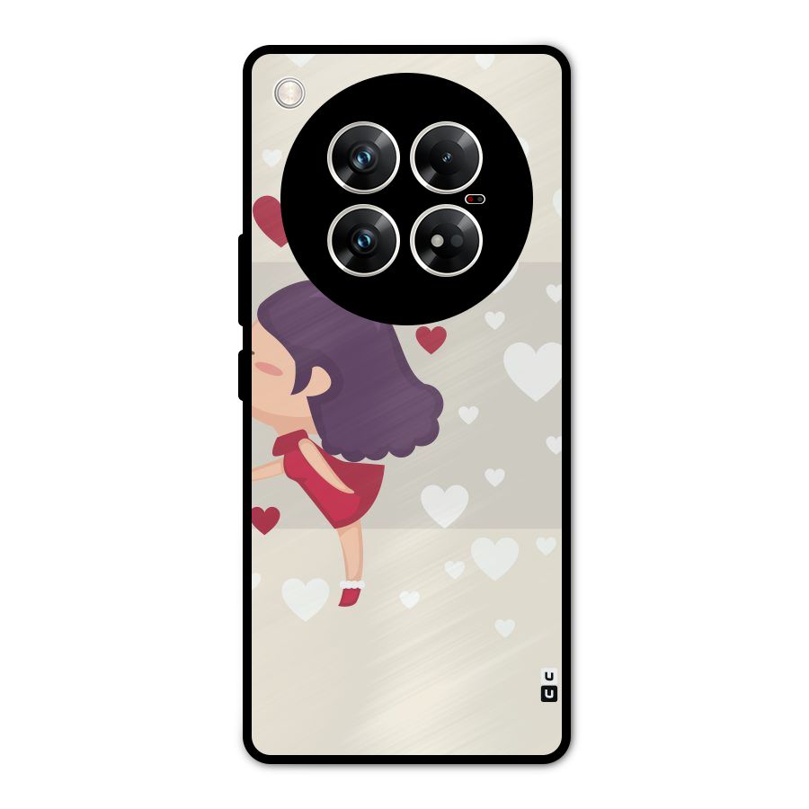 Girl in Love Metal Back Case for Infinix Zero 40 5G