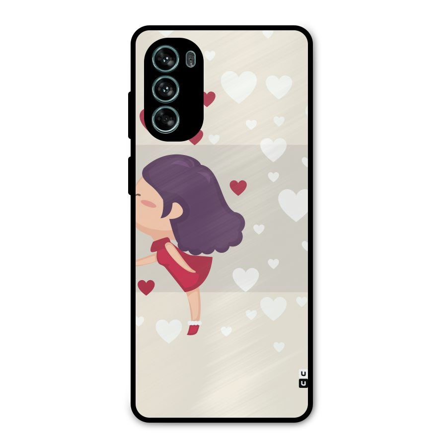 Girl in Love Metal Back Case for Moto G62